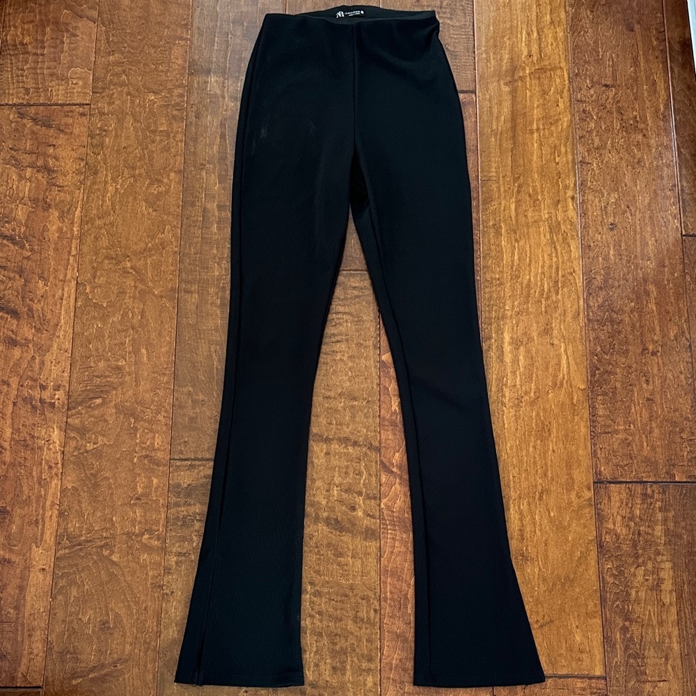 Zara Black Flared pants